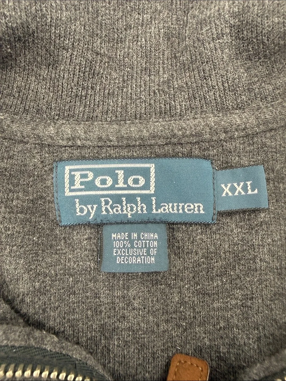 Charcoal Half-Zip Men’s Sweater